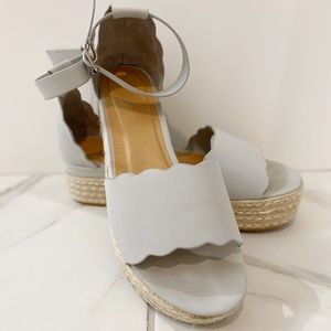 Bamboo Scalloped Wedges